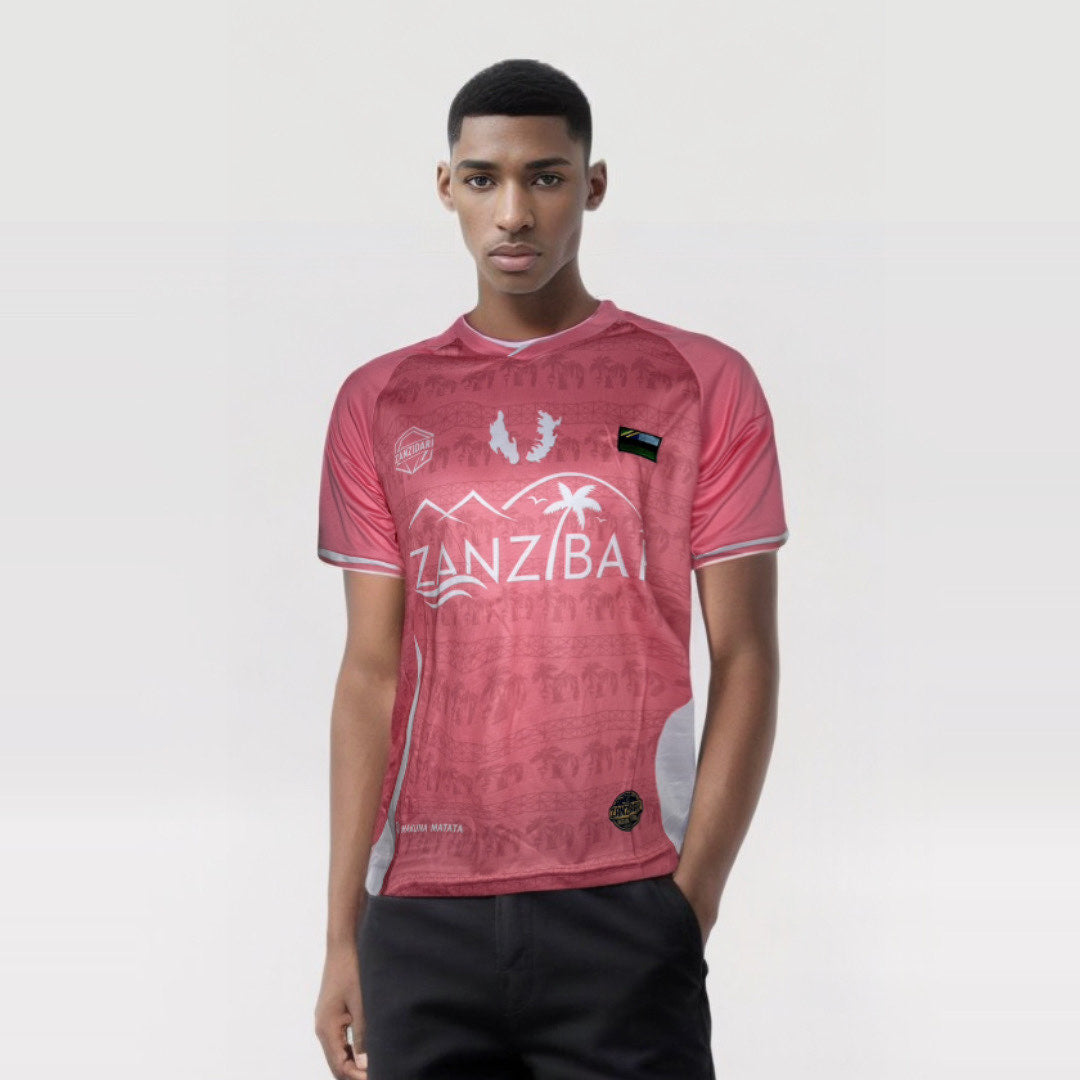 ZanziJersey Homme – Rose