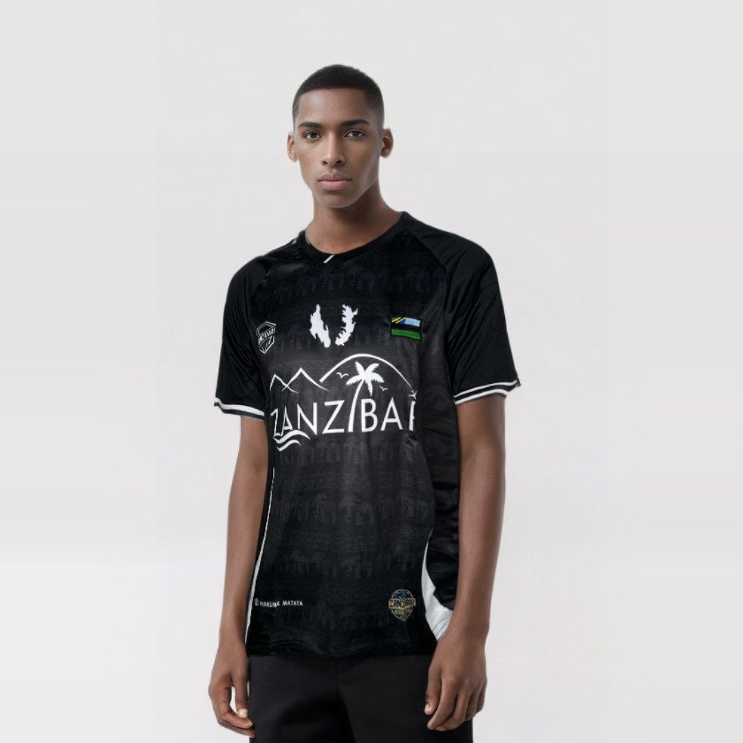ZanziJersey Homme – Noir