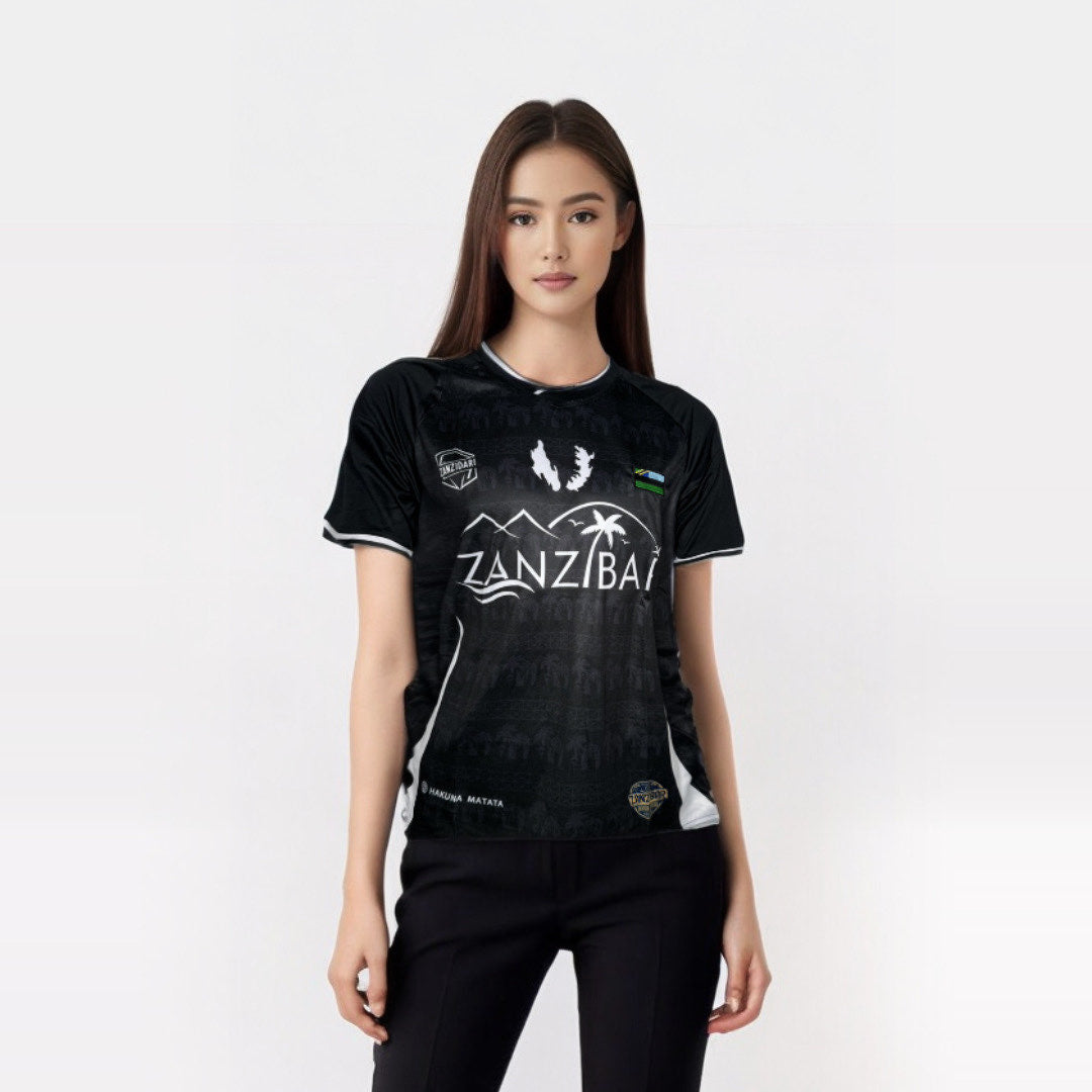 ZanziJersey Femme – Noir